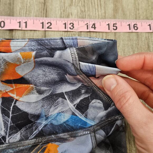 Lululemon Leggings Women 12 Fast and Free High-Rise 25" Luminescent Floral Multi - Picture 11 of 16